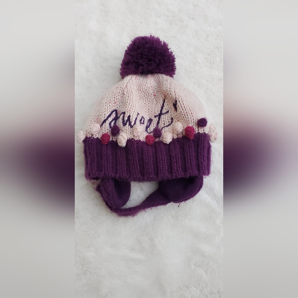 Cute infant hat size 3-12m